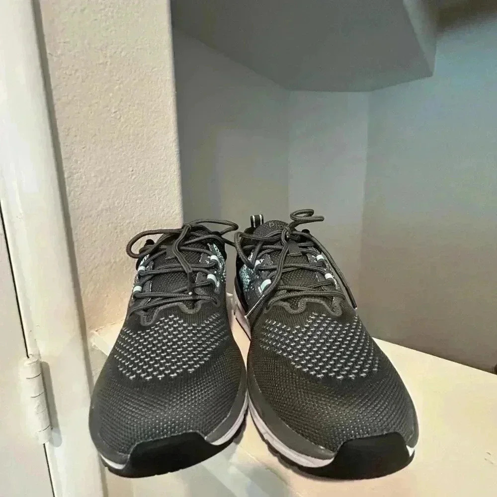 Propet Ultra Walking Running Orthopedic Shoes  Grey/Mint, Womens Size 8.5 WAA282 - Picture 6 of 9